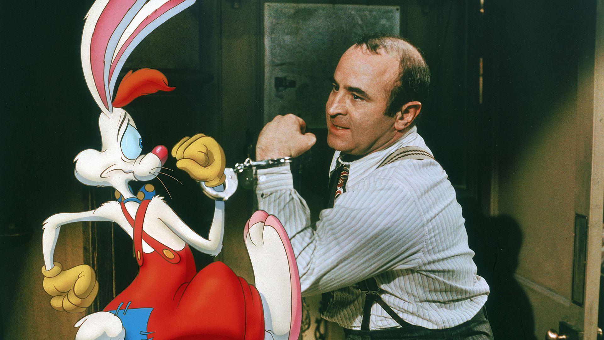 Screenshot from the 1988 movie Who framed roger rabbit?